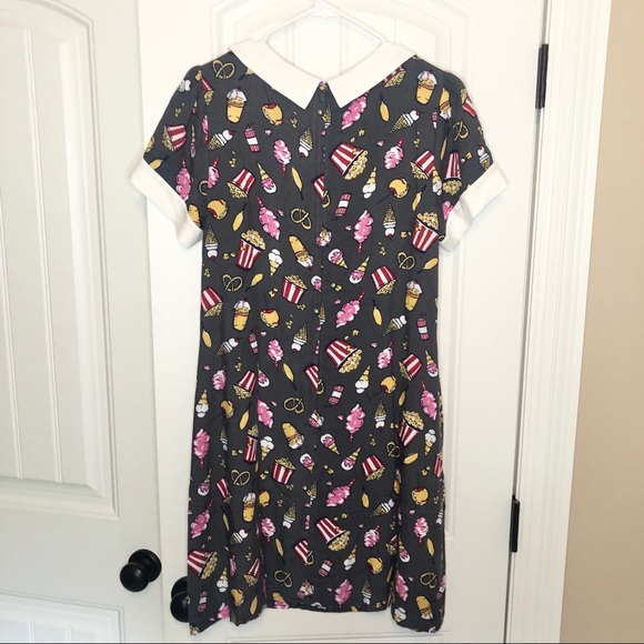 ModCloth A-Line Babydoll Carnival Food Dress - Picture 4 of 4